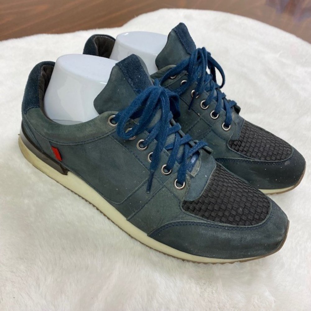 Marc Joseph New York 367002 Empire State Sneaker in Jeans Nubuck,‎ size 7M
